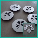 kunststof broche