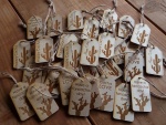houten cadeaulabels