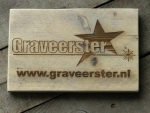 Naambord met logo