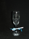 Champagneglas bij kampioenschap