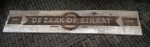 logo op steigerhout